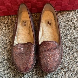 UGG sparkly loafers